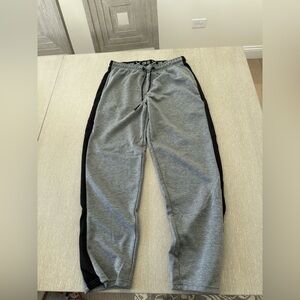 Game Time Gray and Black Joggers